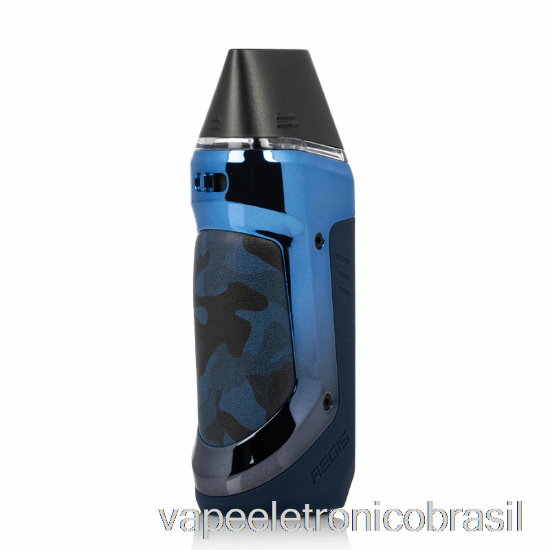 Vape Eletrônico Geek Vape Aegis Nano 30w Pod Sistema Camo Azul